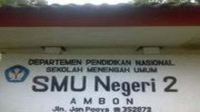 SMA Negeri 2 Ambon